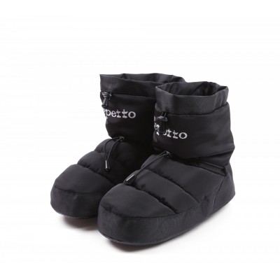 Boots d'échauffement Noir Repetto T250 - FAME La Maison De La Danse