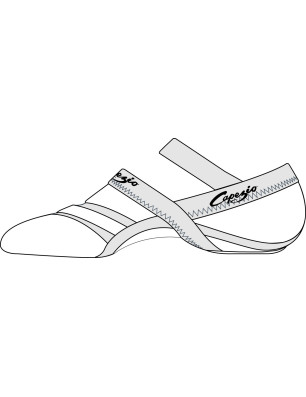 Chaussons de Jazz Freeform Capezio FF01