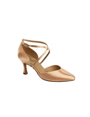 Chaussures de danse Style 7901 - Flesh Satin SUPADANCE - Fame la Maison de la Danse