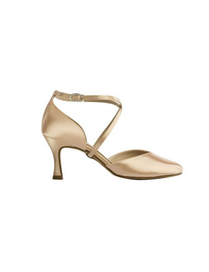Chaussures de danse Style 7901 - Flesh Satin SUPADANCE - Fame la Maison de la Danse