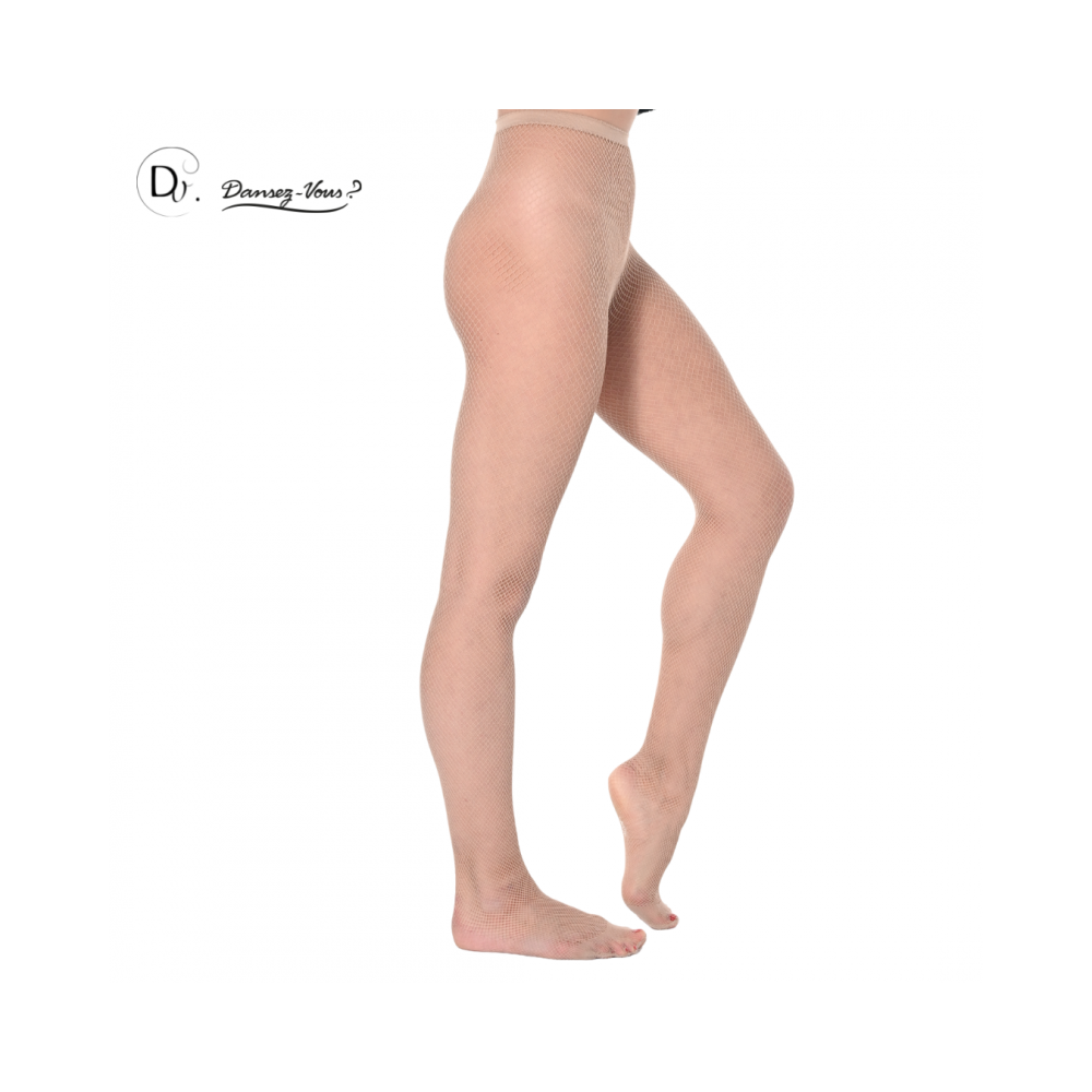 Collants Résille Basic avec pieds - R100