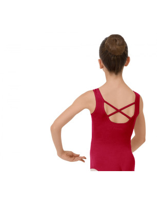 Justaucorps fillette larges bretelles Repetto DE572 - FAME La Maison De La Danse