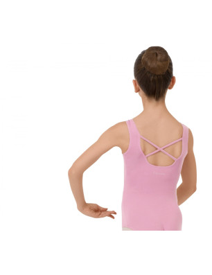 Justaucorps fillette larges bretelles Repetto DE572 - FAME La Maison De La Danse