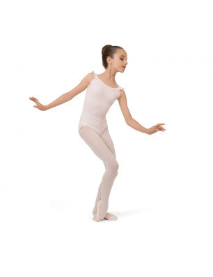 Justaucorps fines bretelles élastiques avec volants Repetto DE632 - FAME La Maison De La Danse