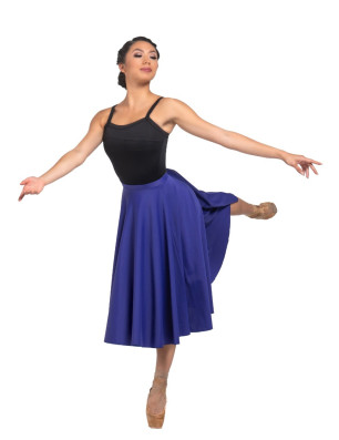 Jupette longue Alix Ballet Rosa indaco violet