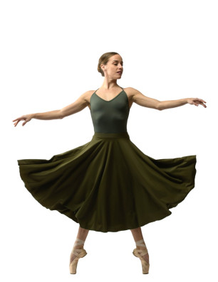 Jupette longue Alix Ballet Rosa Khaki