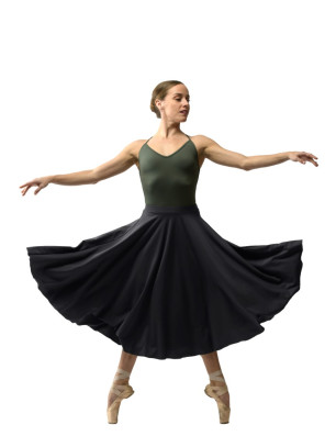 Jupette longue Alix Ballet Rosa noir