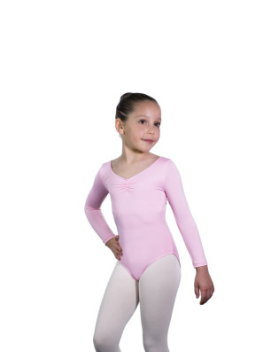 Justaucoprs manches longues enfant Armel Ballet Rosa rose ballet pink