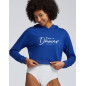 Sweat Capuche Crop Femme - TAIGA I AM