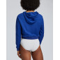 Sweat Capuche Crop Femme - TAIGA I AM