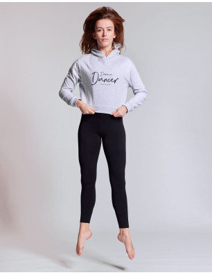 Sweat Capuche Crop Femme - TAIGA I AM Temps Danse - FAME LA MAISON DE LA DANSE