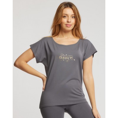 T-Shirt Danse - ALBANE ARABESQUE Temps Danse - FAME La Maison De La Danse
