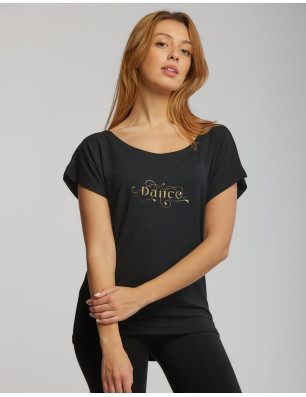 T-Shirt Danse - ALBANE ARABESQUE Temps Danse - FAME La Maison De La Danse