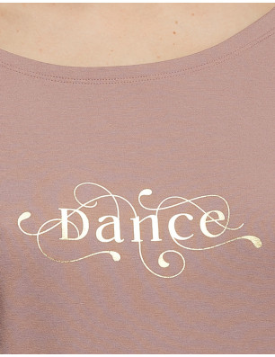 T-Shirt Danse - ALBANE ARABESQUE Temps Danse - FAME La Maison De La Danse