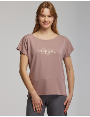 T-Shirt Danse - ALBANE ARABESQUE Temps Danse - FAME La Maison De La Danse