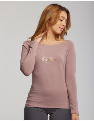 T-Shirt de Danse Manches Longues - AMANA ARABESQUE Temps Danse - FAME LA MAISON DE LA DANSE