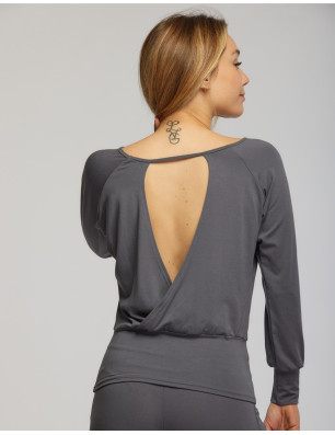T-Shirt de Yoga manches longues - ATMAN Temps Danse - FAME La Maison De La Danse
