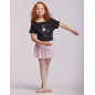 T-SHIRT COURT DANSE FILLE - AGILE JR OPERA