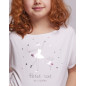 T-SHIRT COURT DANSE FILLE - AGILE JR OPERA