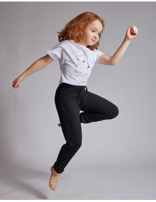 T-SHIRT COURT DANSE FILLE - AGILE JR OPERA Temps Danse - FAME LA MAISON DE LA DANSE