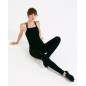 S0553 - Combinaison en côtes noir - Repetto
