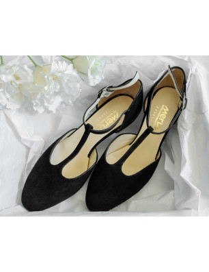 Chaussures Noires Merlet - ADELINA 1404-001 - FAME La Maison De La Danse