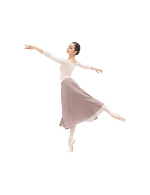 Top manches longues en dentelle Rosace Repetto D0686 - FAME La Maison De La Danse