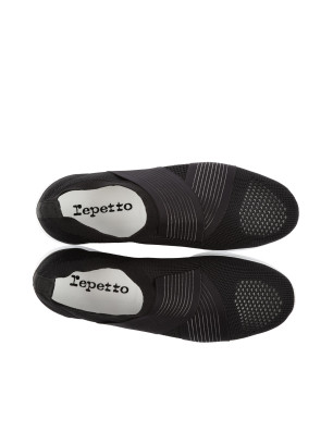Dance sneakers Noir REPETTO V072R - FAME LA MAISON DE LA DANSE