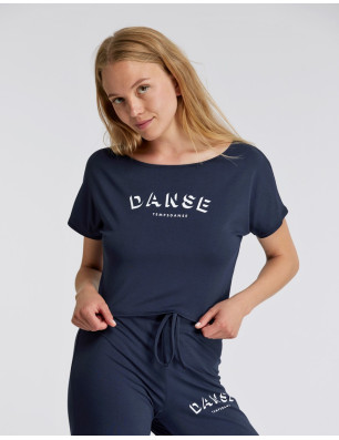 T-shirt Femme Court - Agile Danse - Temps Danse - FAME LA MAISON DE LA DANSE