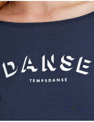 T-shirt Femme Court - Agile Danse - Temps Danse - FAME LA MAISON DE LA DANSE