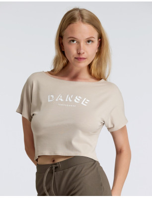 T-shirt Femme Court - Agile Danse - Temps Danse - FAME LA MAISON DE LA DANSE