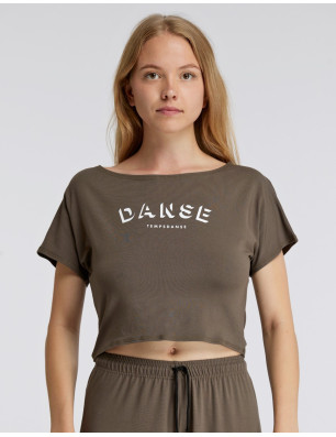T-shirt Femme Court - Agile Danse - Temps Danse - FAME LA MAISON DE LA DANSE