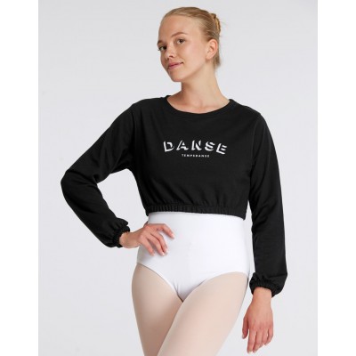 Sweat court femme - TAKI DANSE TEMPS DANSE - FAME LA MAISON DE LA DANSE