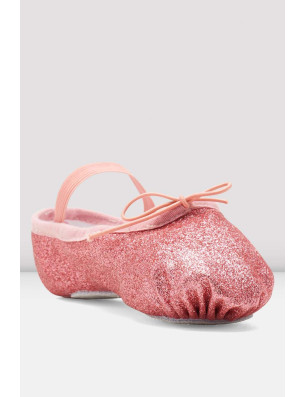 Demi-pointes Pailletés Bloch S0225GG - Ballerines Glitterdust pour fille - Chaussons de danse pailletés