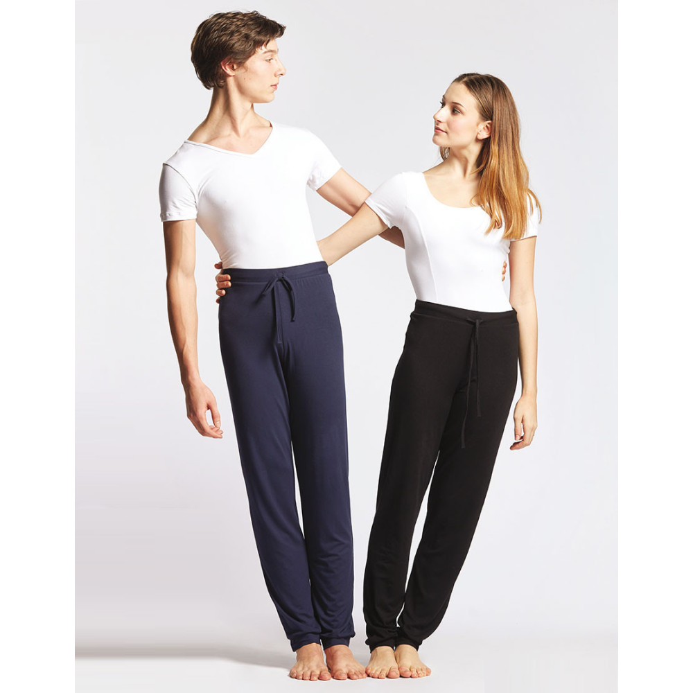 Pantalon entraînement unisexe NOIR - AFFETTO