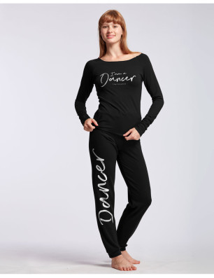 Pantalon De Danse NOIR - AFFETTO I AM Temps Danse - FAME La Maison De La Danse