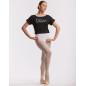T-Shirt Court Danse NOIR - AGILE I AM