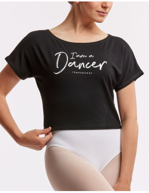 T-Shirt Court Danse - AGILE I AM Temps Danse - FAME La Maison De La Danse
