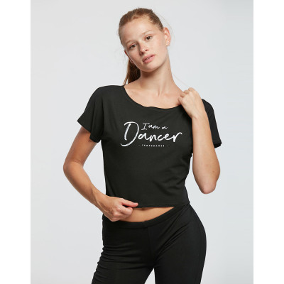 T-Shirt Court Danse - AGILE I AM Temps Danse - FAME La Maison De La Danse