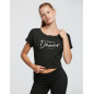 T-Shirt Court Danse NOIR - AGILE I AM