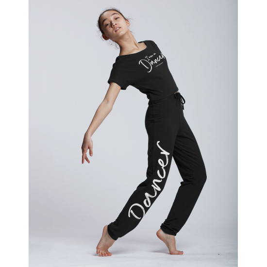 Tshirt Court Danse Fille - AGILE JR I AM Temps Danse - FAME La Maison De La Danse