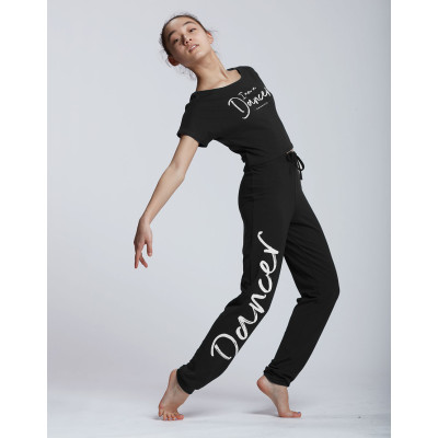 Tshirt Court Danse Fille - AGILE JR I AM Temps Danse - FAME La Maison De La Danse