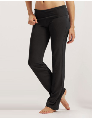 Pantalon Droit Viscose Noir - APACHE Temps Danse - FAME La Maison De La Danse