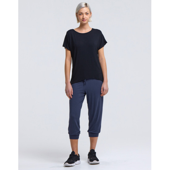 T-shirt Femme Bamboo noir - BADINE - Temps Danse - FAME LA MAISON DE LA DANSE