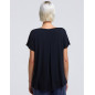 T-shirt Bamboo noir - BADINE