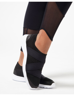 Dance Sneakers Ruban Noires Repetto V087R - Fame la maison de la danse