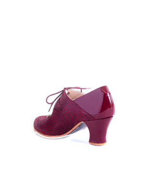 Chaussures de danse flamenco M69 Arty Bordeaux Begoña Cervera - FAME La Maison De La Danse