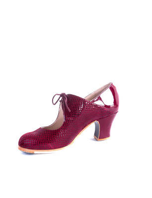 Chaussures de danse flamenco M69 Arty Bordeaux Begoña Cervera - FAME La Maison De La Danse