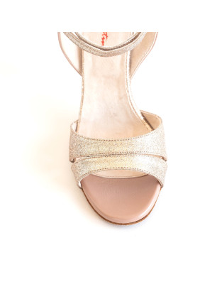 Chaussures MAGDA SABBIA Dorées Rosso Latino - FAME LA MAISON DE LA DANSE