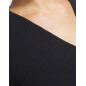 Pull Cache-Coeur NOIR - JOYCE TD
